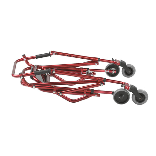 Inspired by Drive KA3200S-2GCR Nimbo 2G Lightweight Posterior Walker with Seat, Medium, Castle Red